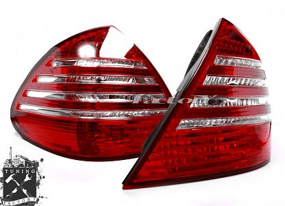 Фонари для Mercedes-Benz W211, красные