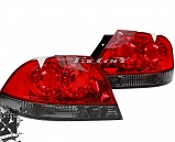 Фонари для Mitsubishi Lancer 9, красные/ тонированные