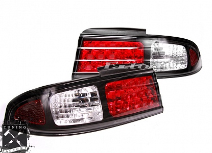Фонари светодиодные для Nissan Silvia S14, черные