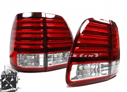 Фонари для Lexus LX470, красные