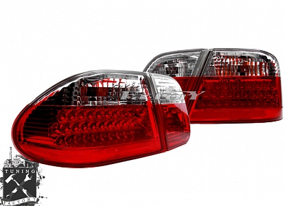 Фонари для Mercedes-Benz W210, красные