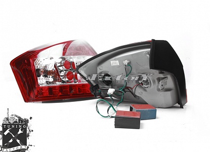Фонари светодиодные для Audi A4 B6, красные