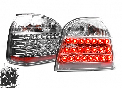 Фонари светодиодные для Volkswagen Golf 3, хром