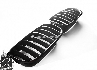 Решетка радиатора для BMW E70, черная