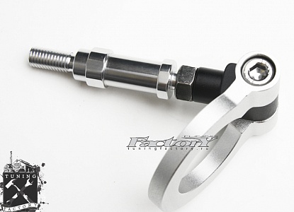 Буксировочное кольцо для Mitsubishi Lancer X, серебро