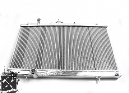 Алюминиевый радиатор для Mitsubishi Lancer EVO 4-6, 26мм