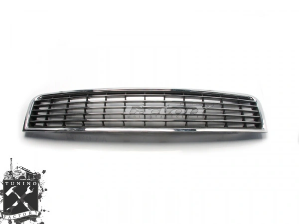 Решетка радиатора для Audi A4 B6, черный хром
