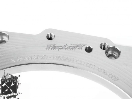 Tuning Factory Переходная пластина для стыковки ДВС SR20 с кпп CD001/006/009