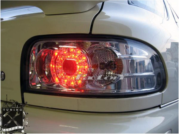 Фонари для Subaru Impreza GF, хром