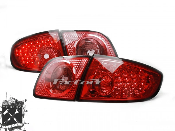 Фонари светодиодные для Mazda 3 BK14, красные
