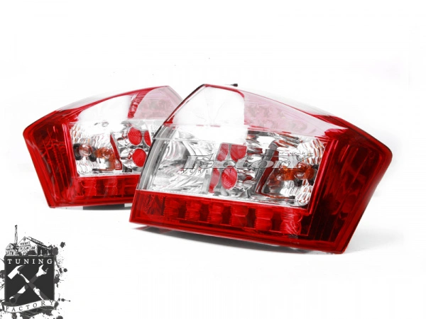 Фонари светодиодные для Audi A4 B6, красные
