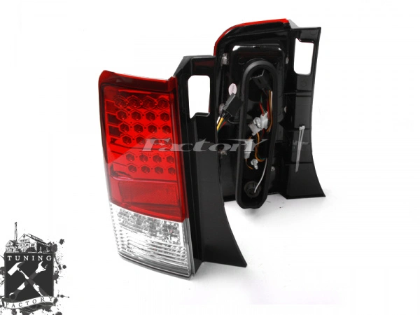 Фонари для Scion xB, красные/ хром