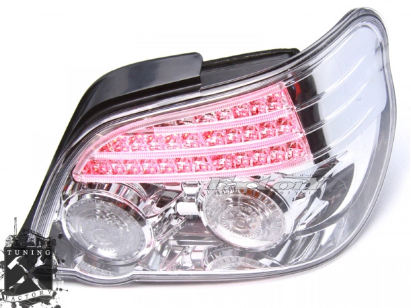 Фонари светодиодные для Subaru Impreza GD 03-07, хром.