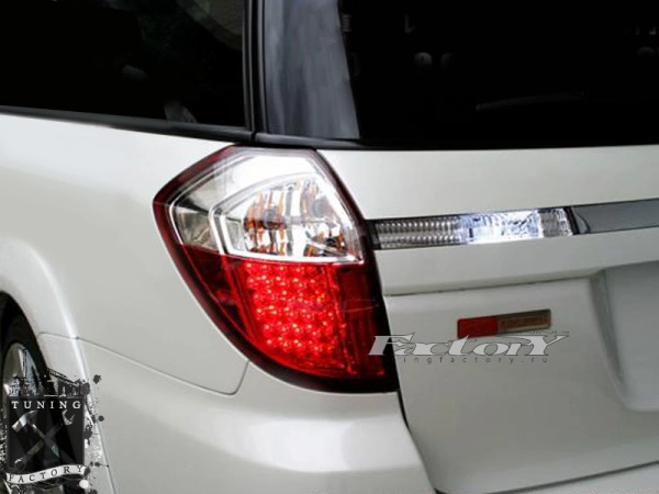 Фонари светодиодные для Subaru Outback BP, красные