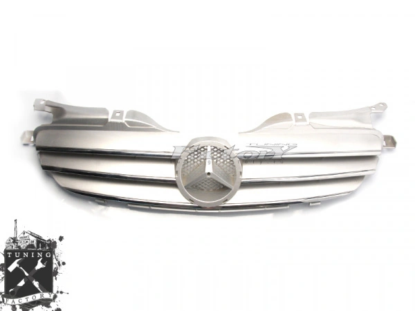 Решетка радиатора для Mercedes-Benz W170, серебро, без эмблемы