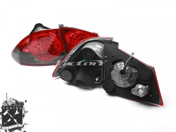 Фонари светодиодные для Honda Civic FK, красные