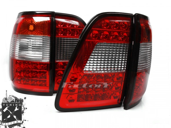 Фонари для Toyota Land Cruiser 100, красные