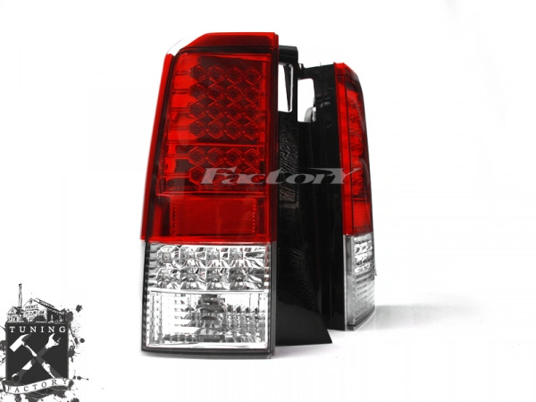 Фонари для Scion xB, красные/ хром