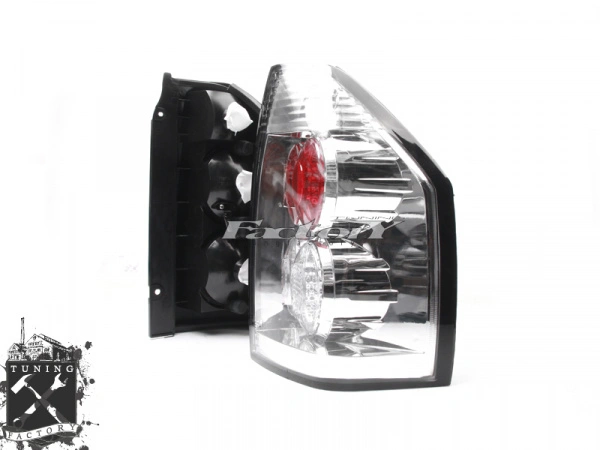 Фонари для Mitsubishi Pajero V60, хромированные