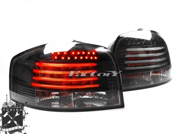 Фонари для Audi A3 8P, черные