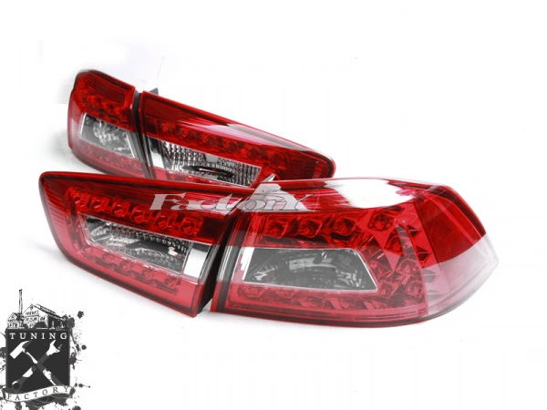 Фонари для Mitsubishi Lancer 10, красные