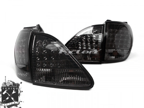 Фонари для Lexus RX, хром/тонированные