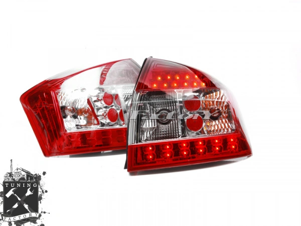 Фонари светодиодные для Audi A4 B6, красные