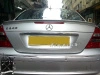 Спойлер AMG для Mercedes-Benz W203, пластиковый