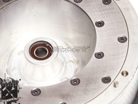 Маховик для адаптации ДВС 1-2JZ с КПП BMW под 2-х дисковое сцепление SPEC 500+ лс