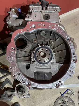 Tuning Factory Переходная пластина для стыковки ДВС 1-2JZ с КПП Lexus RA62/63