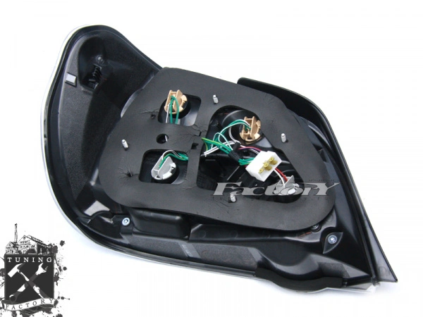 Фонари светодиодные для Subaru Impreza GD 03-07, хром.