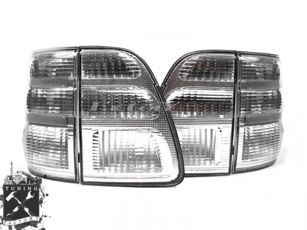 Фонари для Toyota Land Cruiser 100, хром