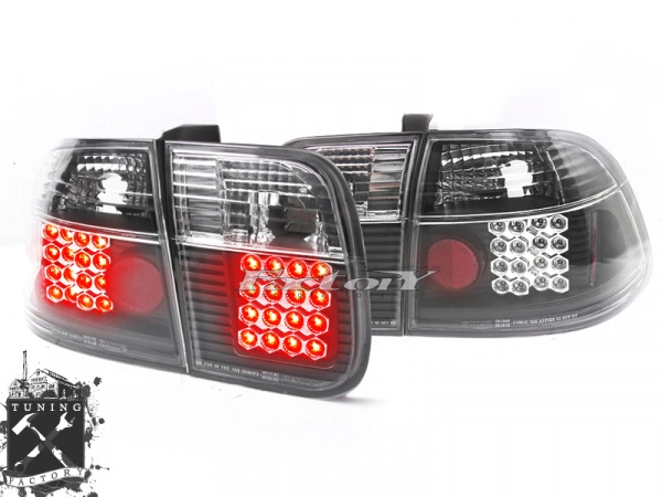 Фонари светодиодные для Honda Civic EK, черные