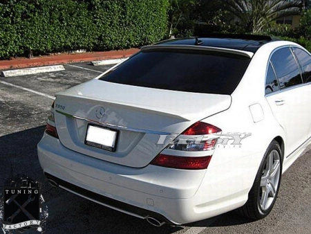 Козырек  для Mercedes-Benz W221, пластиковый
