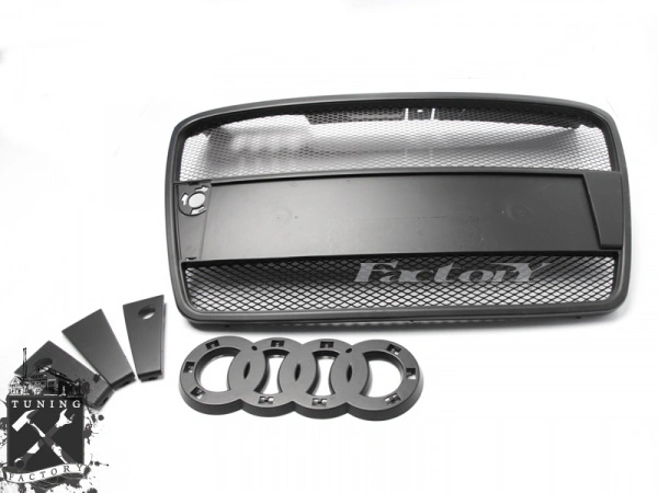 Решетка радиатора Oettinger для Audi A4 (B7), черная