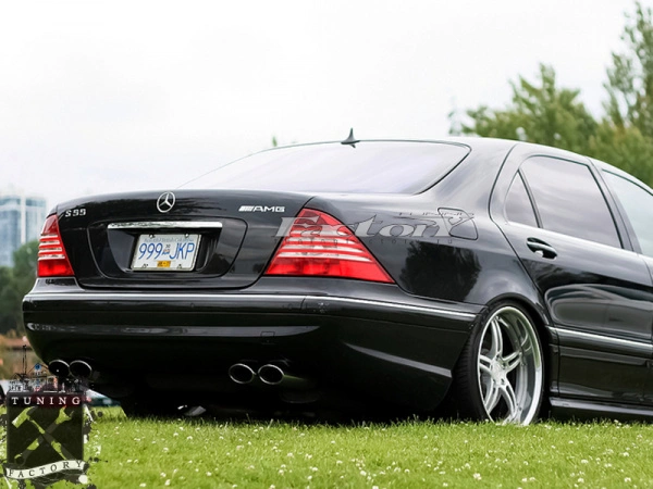 Фонари для Mercedes-Benz W220, красные/ тонированные
