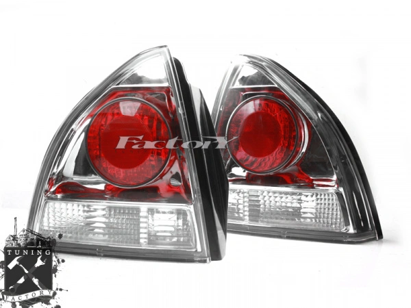 Фонари для Honda Prelude BA, хром