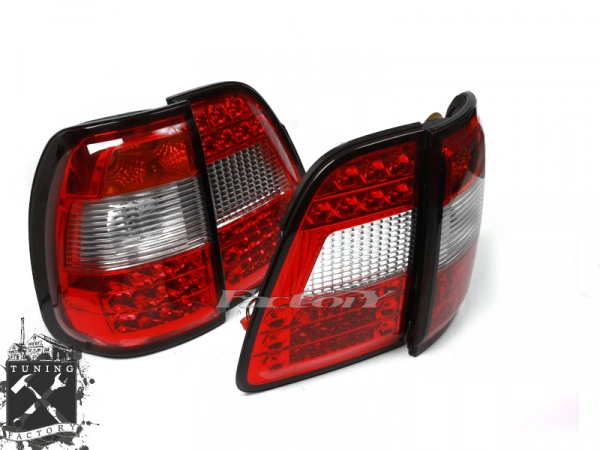 Фонари для Toyota Land Cruiser 100, красные