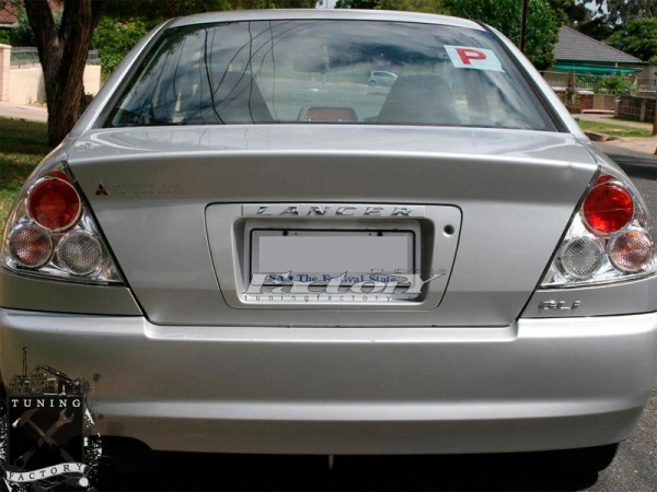 Фонари для Mitsubishi Lancer 6, хром