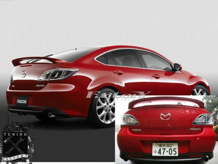 Спойлер для Mazda 6 GH, пластиковый