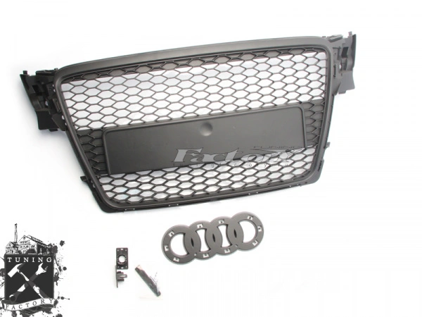 Решетка радиатора для Audi A4 B8, черная