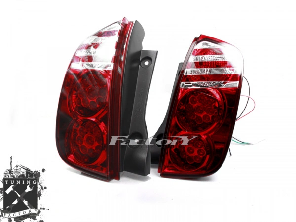 Фонари светодиодные Nissan Micra (K12), хром