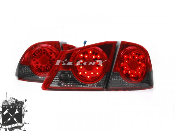 Фонари светодиодные для Honda Civic FK, красные