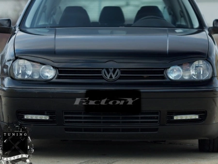 Ходовые огни для Volkswagen Golf 4, с заглушками в бампер