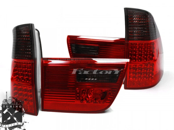 Фонари для BMW X5 E53, красные