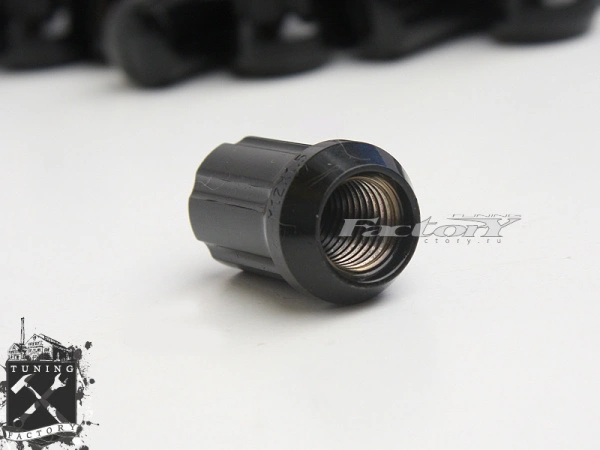 TPI Стальные узкие гайки Tuner Nuts, резьба 12x1.5, черные