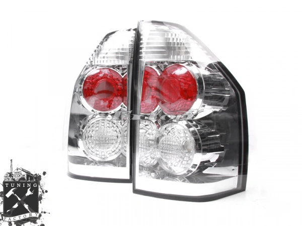Фонари для Mitsubishi Pajero V60, хромированные