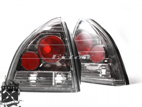 Фонари для Honda Prelude BA, хром тонированный