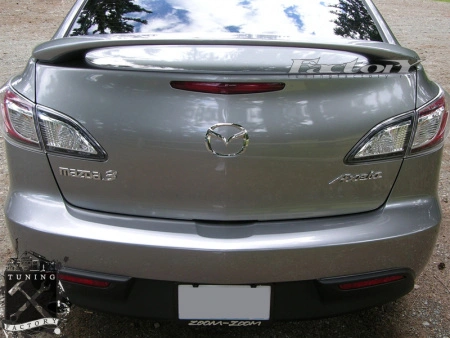 Спойлер для Mazda 3 BL, пластиковый