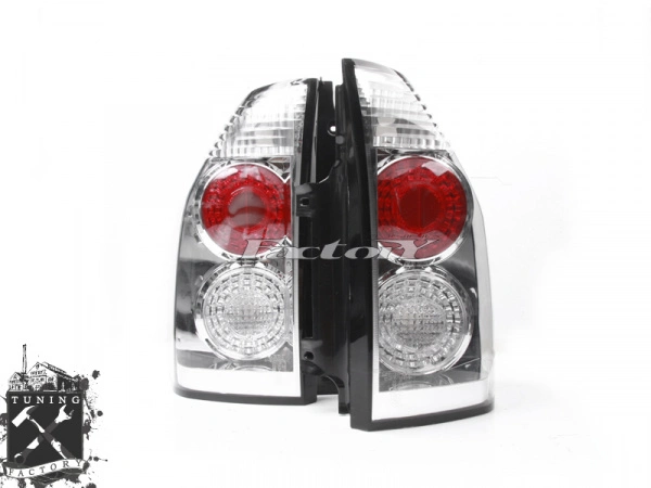 Фонари для Mitsubishi Pajero V60, хромированные